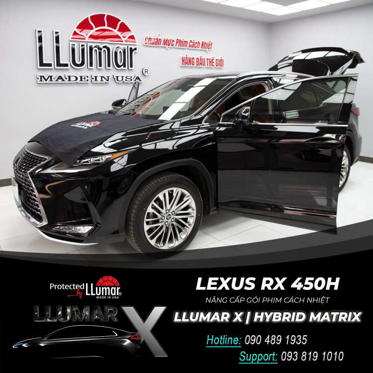Tư vấn chỗ mua thảm sàn và flim cách nhiệt cho Lexus ES250 2021