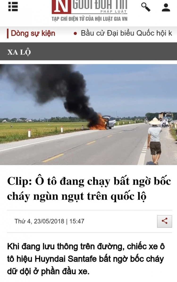 Hyundai triệu hồi hơn 390.000 xe tại Mỹ vì nguy cơ cháy Hyundai triệu hồi hơn 390.000 xe tại Mỹ vì nguy cơ cháy
