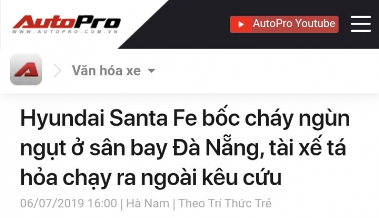 Hyundai triệu hồi hơn 390.000 xe tại Mỹ vì nguy cơ cháy Hyundai triệu hồi hơn 390.000 xe tại Mỹ vì nguy cơ cháy