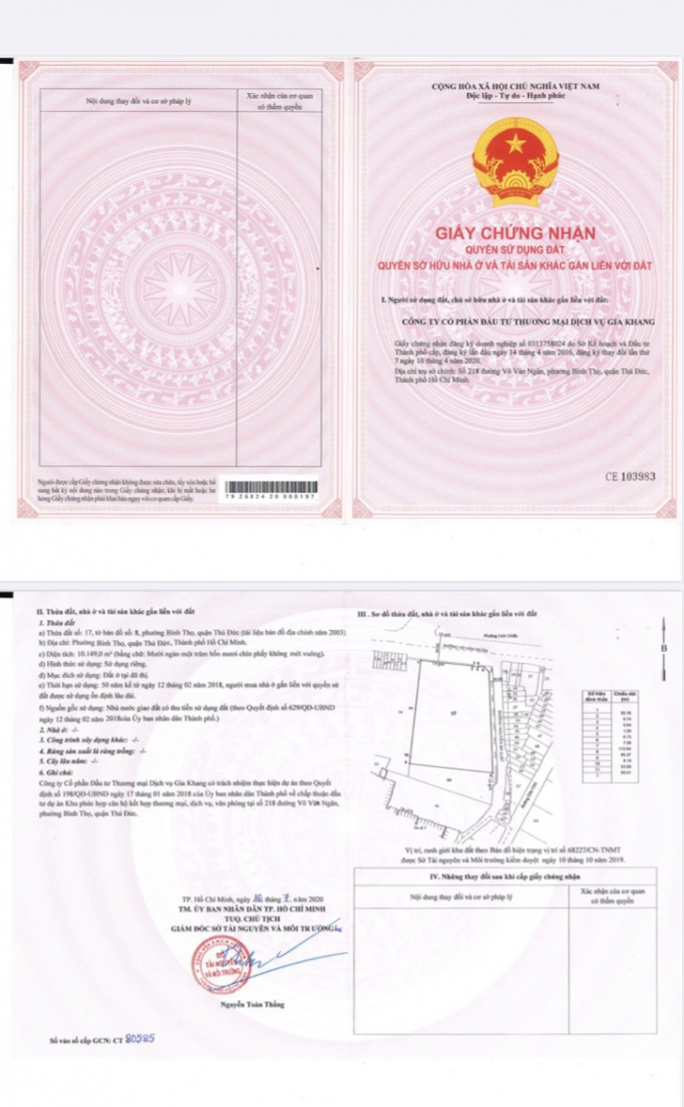 Sổ Đất King Crown Infinity Sổ Đất King Crown Infinity