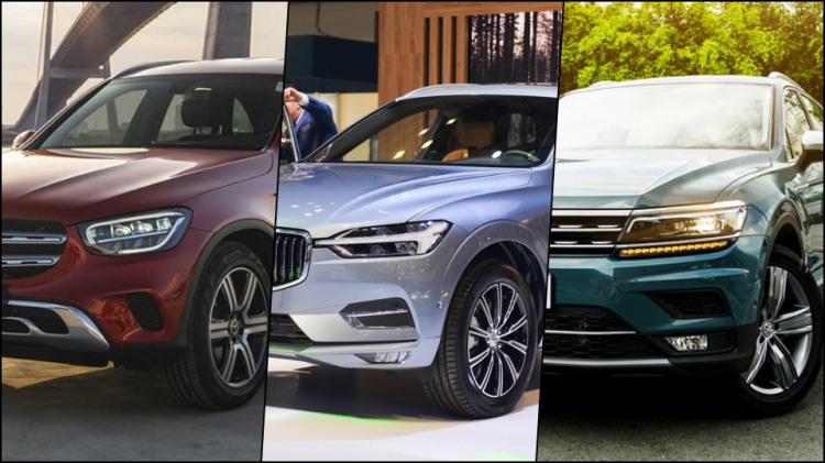 Tầm 2 tỷ, nên mua Volvo XC60, Mer GLC, VW Tiguan hay Hyundai Palisade?