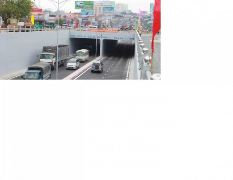 Thông xe hầm chui nút giao thông vòng xoay Tam Hiệp-Biên Hòa