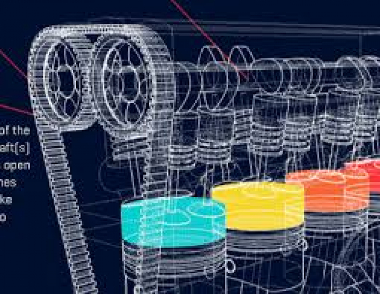 Phần mềm Solidworks và động cơ diesel