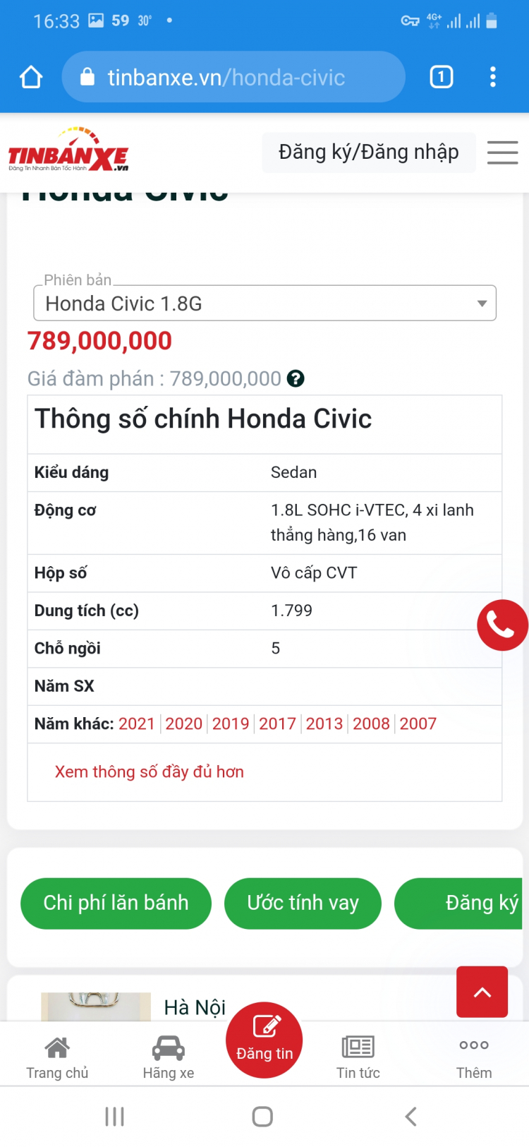 Tiền 800 triệu đến 1 tỷ mua xe loại nào các bạn ơi?