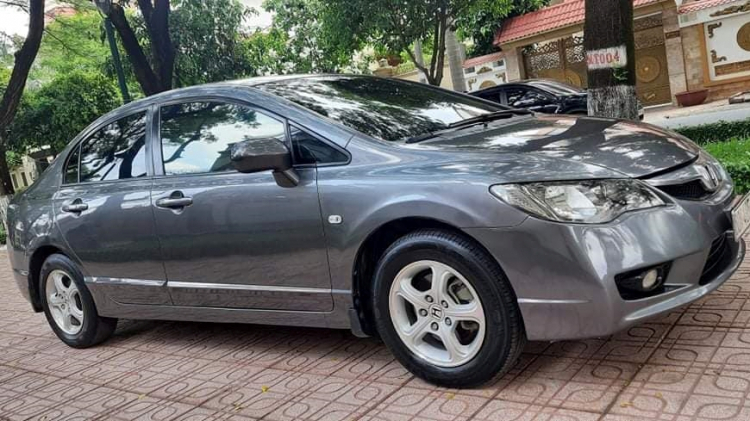 Honda Civic 2009 đổi mâm 15 lên 16 inch đăng kiểm có được không?