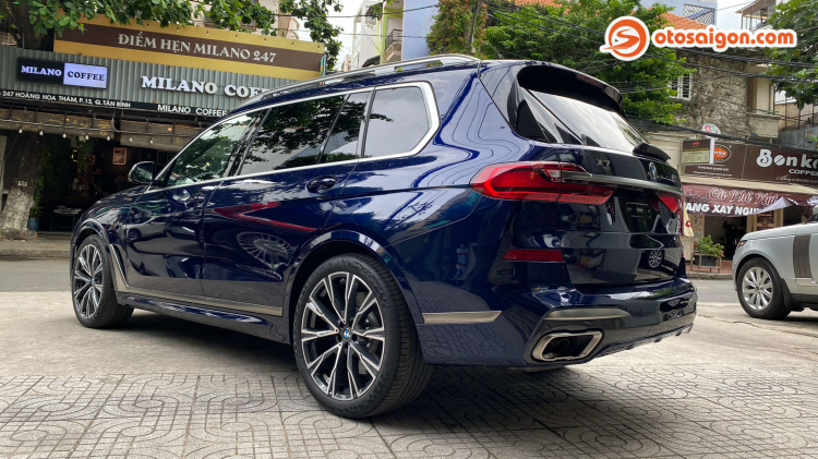 Ảnh chi tiết BMW X7 M50i độc nhất tại Việt Nam, mạnh hơn 500 mã lực, giá 10 tỷ đồng Ảnh chi tiết BMW X7 M50i độc nhất tại Việt Nam, mạnh hơn 500 mã lực, giá 10 tỷ đồng