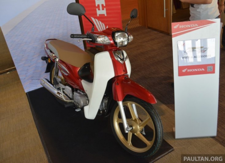 Honda Dream phun xăng điện tử trình làng tại Malaysia