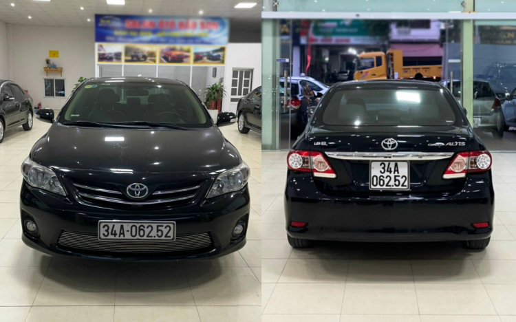 Sau gần 10 năm, Toyota Corolla Altis 1.8G vẫn có giá bán lại hơn 500 triệu đồng