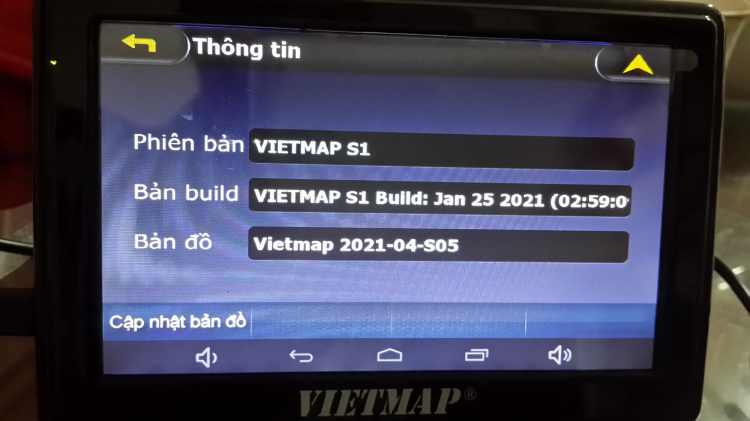 VietMap cập nhật...