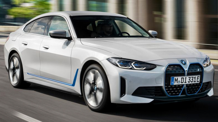 BMW i4 2022 chính thức lộ diện: mạnh 340 mã lực, phạm vi di chuyển 590km