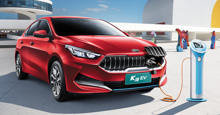 Kia K3 chạy điện ra mắt ở Trung Quốc: 2 phiên bản, hành trình 410 km, giá từ 635 triệu đồng