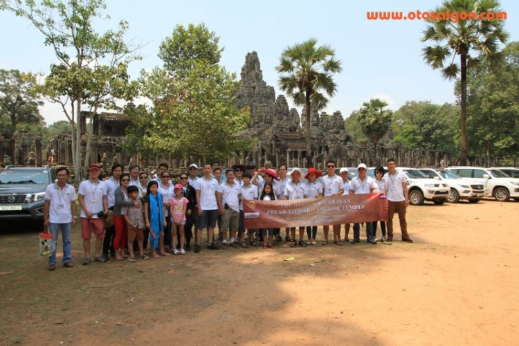 Tường thuật Caravan Hành Trình Di Sản Đền Preah Vihear – Angkor 2015