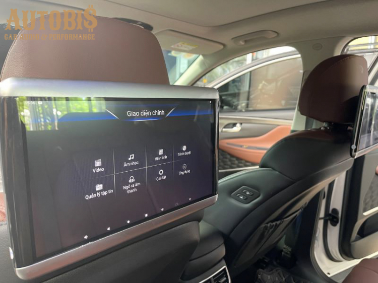 Màn hình gối đầu chạy HĐH Android dành cho tất cả các dòng xe | AUTOBIS