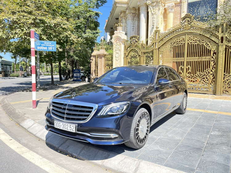 em bán S450 Luxury đăng ký t7/2018 màu xanh canvansite