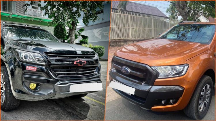 Nên mua Chevrolet Colorado HC 2019 hay Ford Ranger Wilktrak 3.2 2016?