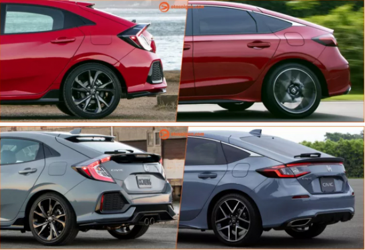 So sánh Honda Civic hatchback 2020-2022: Bớt thế thao, tăng thanh lịch
