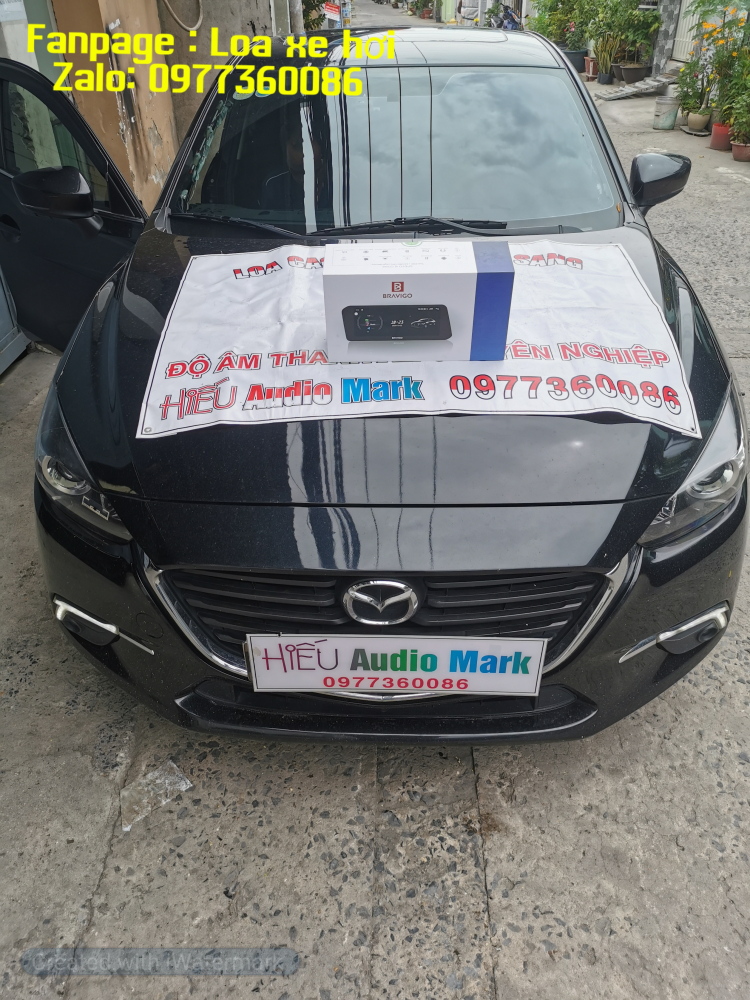 Nâng cấp âm thanh Mazda 3 - 2019 đỉnh cao hãng xa hoa.