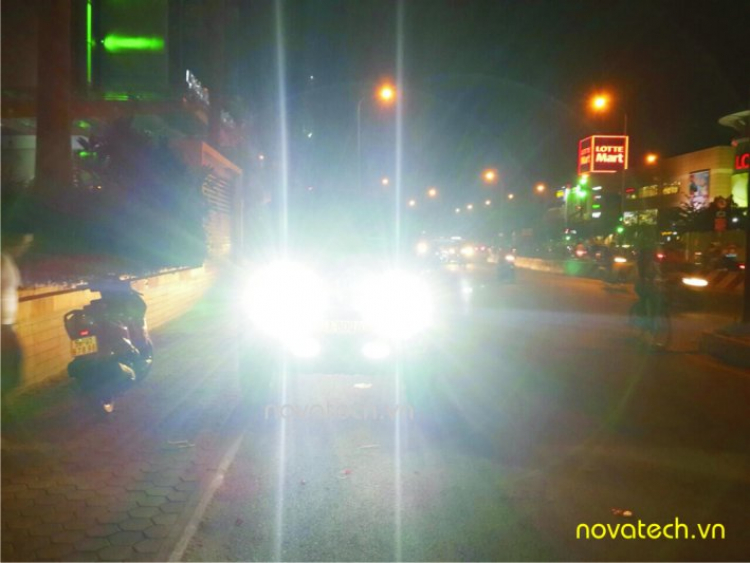 Hình ảnh các xe lắp bóng LED PHILIPS Lumiled, CREE USA, không độ chế hay cắt dây điện (Mục lục Tr1)
