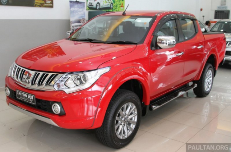 Mitsubishi Triton hoàn toàn mới sắp ra mắt tại Việt Nam