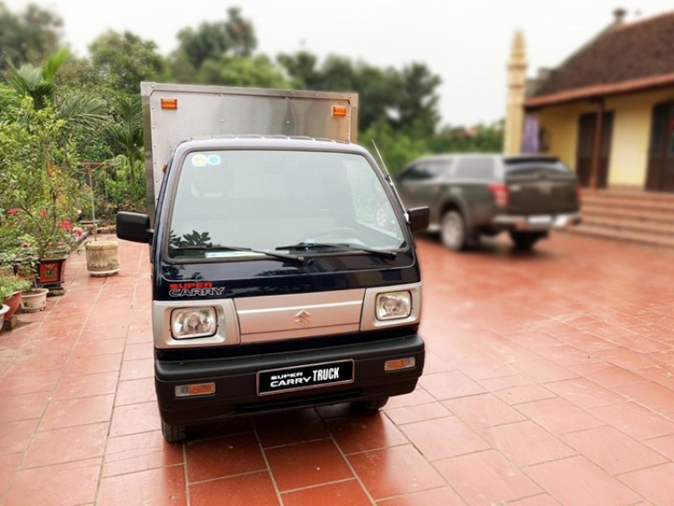 4. Việc đổi sang xe tải nhẹ Suzuki Carry Truck là một quyết định đúng đắn và khiến mình thấm n...jpg