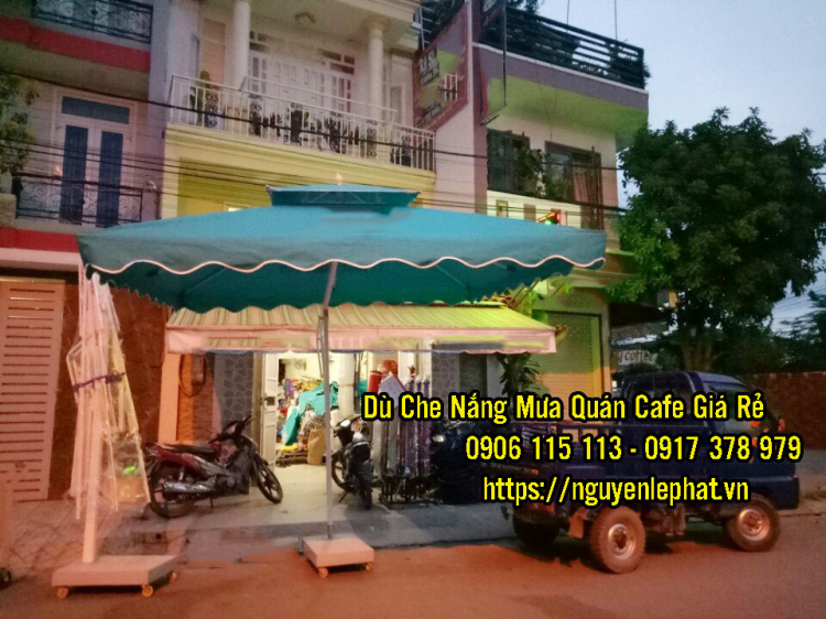 Dù Che Nắng Mưa Quán Cafe tại Long An Giá Rẻ