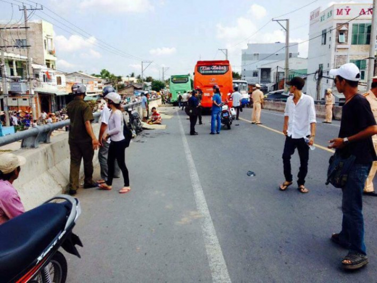 Tai nạn xe khách Trà Vinh