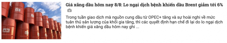 Giá xăng ngày mai có thể giữ nguyên