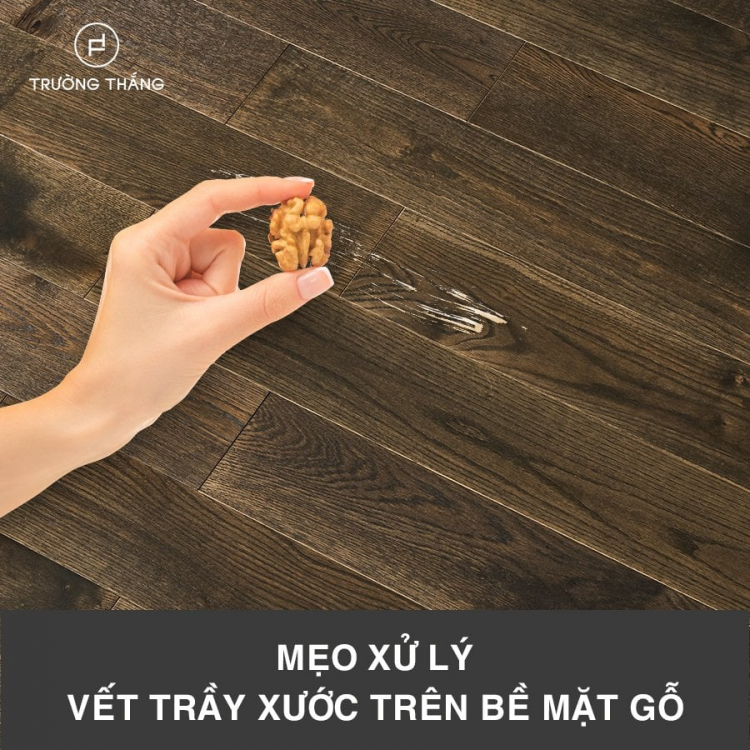 Mẹo Xử Lý Vết Trầy Xước Trên Bề Mặt Gỗ