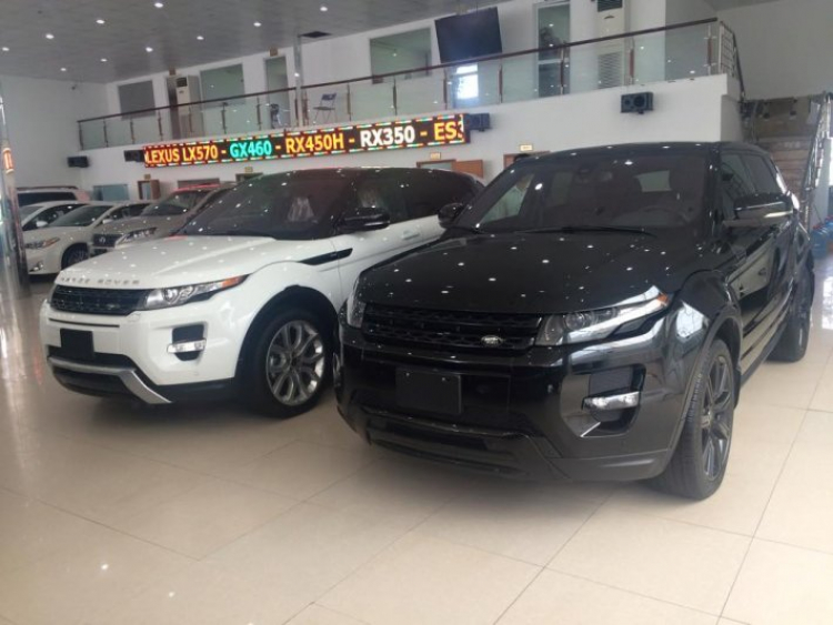 tư vấn cho e Evoque 2015 hay RX350 2015