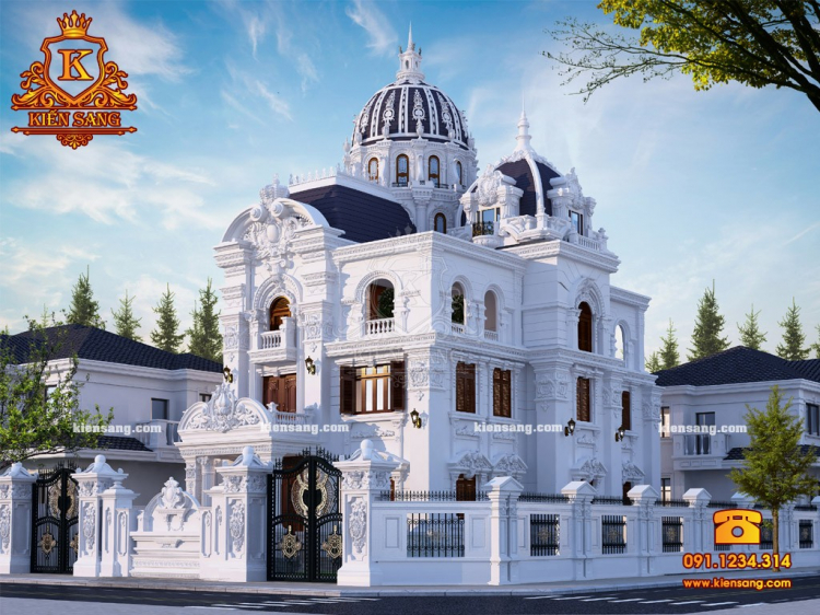 Kiến Sang giới thiệu những mẫu thiết kế lâu đài cổ điển siêu đẹp 2021