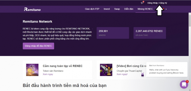 RENEC - TIỀN ĐIỆN TỬ CỦA SÀN REMITANO ("đào free") RENEC - TIỀN ĐIỆN TỬ CỦA SÀN REMITANO ("đào free")