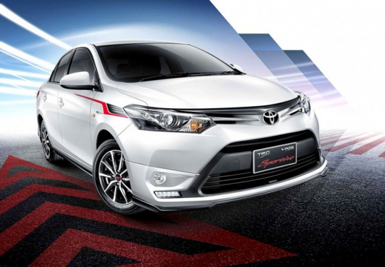 Toyota trang bị gói TRD Sportivo cho Vios mới