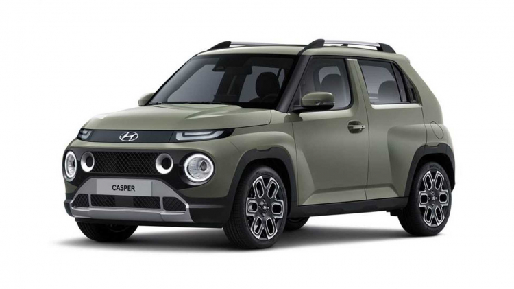 Cận cảnh Hyundai Casper vừa ra mắt: crossover nhỏ gọn như i10
