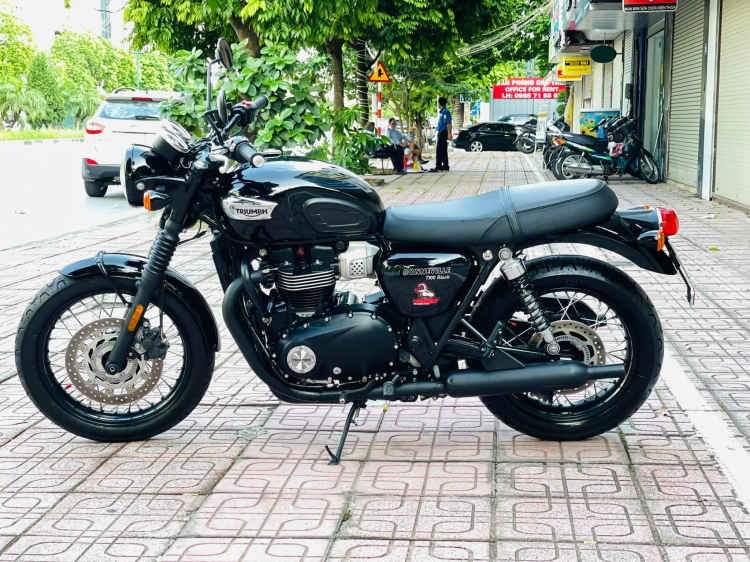 Triumph Bonneville T100 Black 2019 Xe Mới Triumph Bonneville T100 Black 2019 Xe Mới