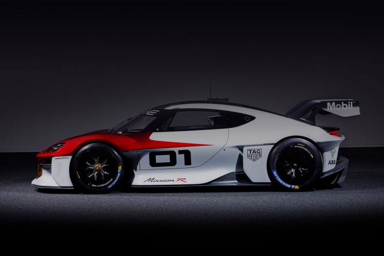 Porsche Mission R: Bản xem trước xe đua thể thao chạy điện 1.073 mã lực