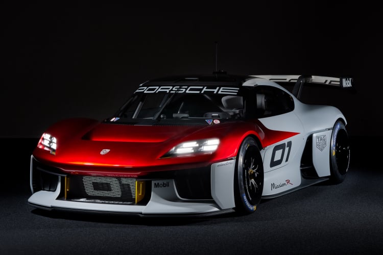 Porsche Mission R: Bản xem trước xe đua thể thao chạy điện 1.073 mã lực