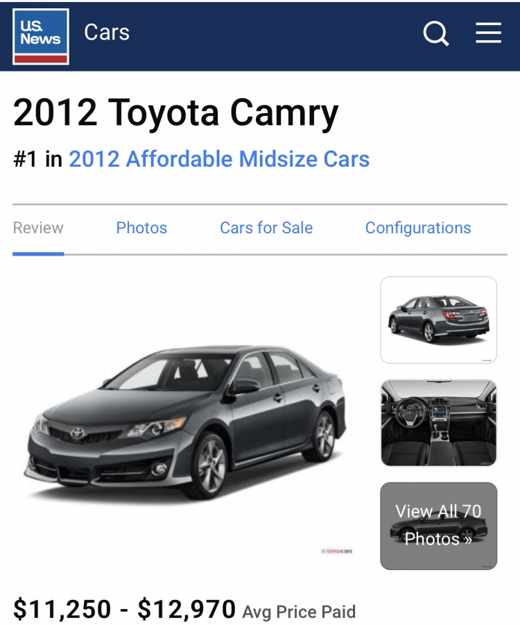 Lăn bánh gần 10 năm, hàng hiếm Toyota Camry 2.5SE nhập Mỹ rao bán giá gần 1 tỷ đồng