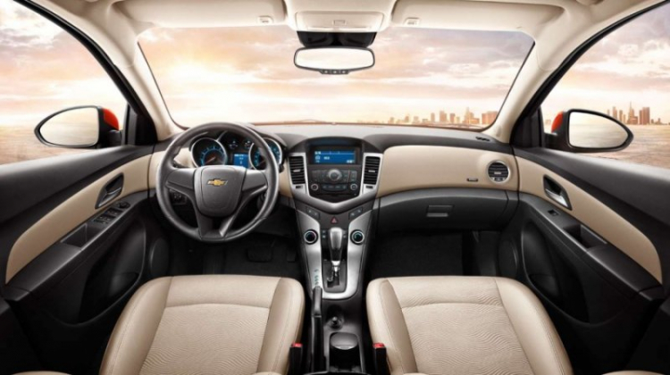 Chevrolet Cruze 2015 (facelift) xuất hiện ở Thái Lan