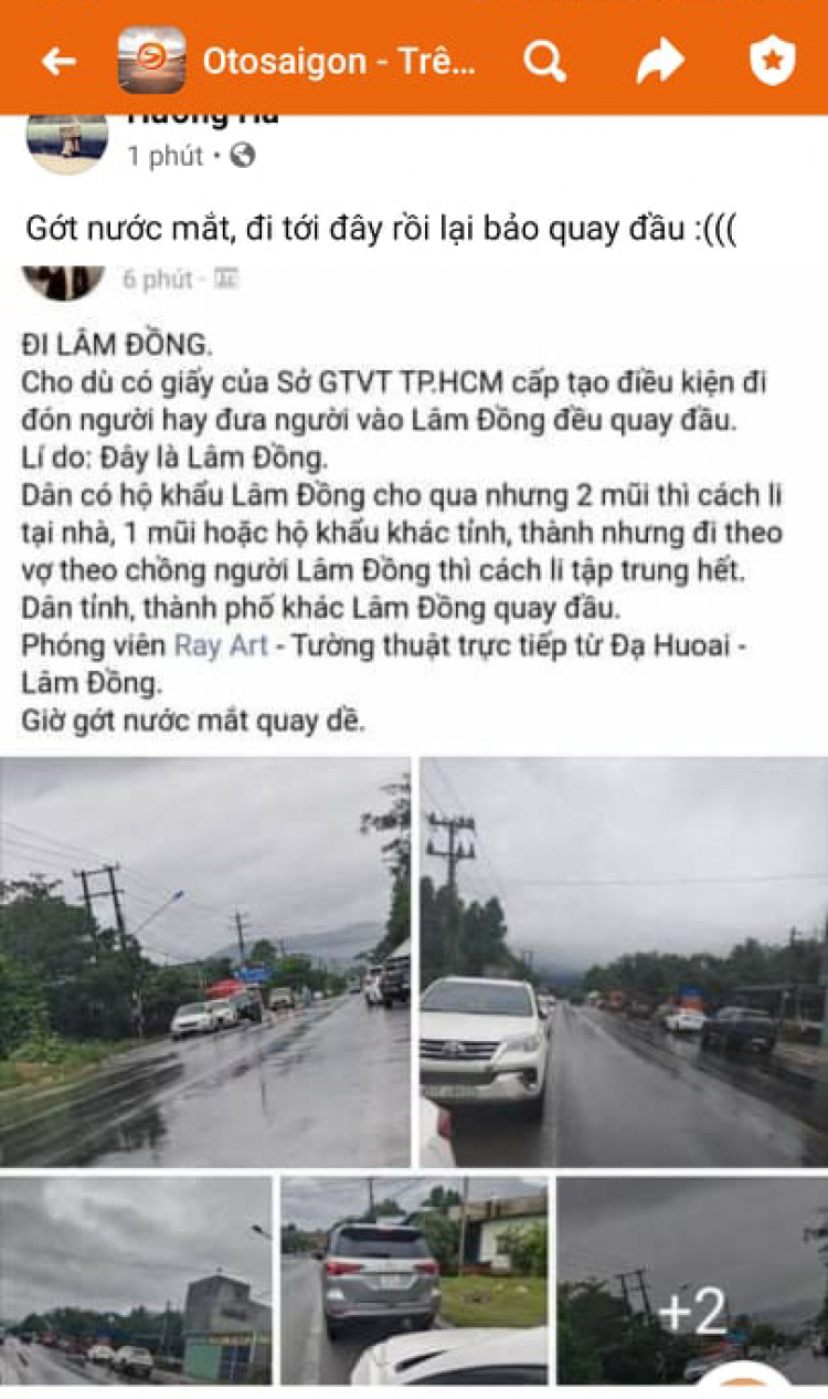 Chốt phương án đi lại giữa TP.HCM và 4 tỉnh lân cận Chốt phương án đi lại giữa TP.HCM và 4 tỉnh lân cận