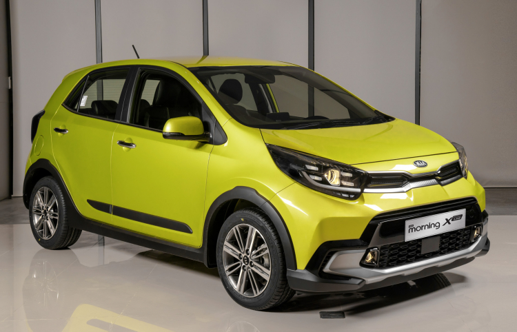 Đầu xe Kia Morning phiên bản X-Line Đầu xe Kia Morning phiên bản X-Line