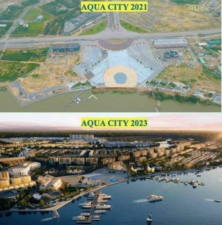 Dự án AQUA CITY của Novaland ở thành phố Biên Hòa, tỉnh Đồng Nai