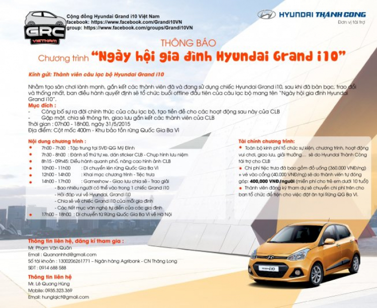 Hội HYUNDAI GRAND i10