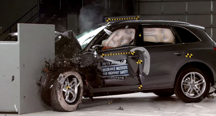 Audi Q5 2016 được IIHS đánh giá “An toàn Hàng đầu”