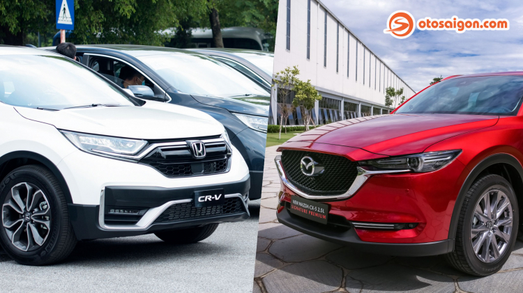 1 tỷ 350 quay đầu nên chọn Mazda CX-5, Honda CR-V hay Hyundai SantaFe?