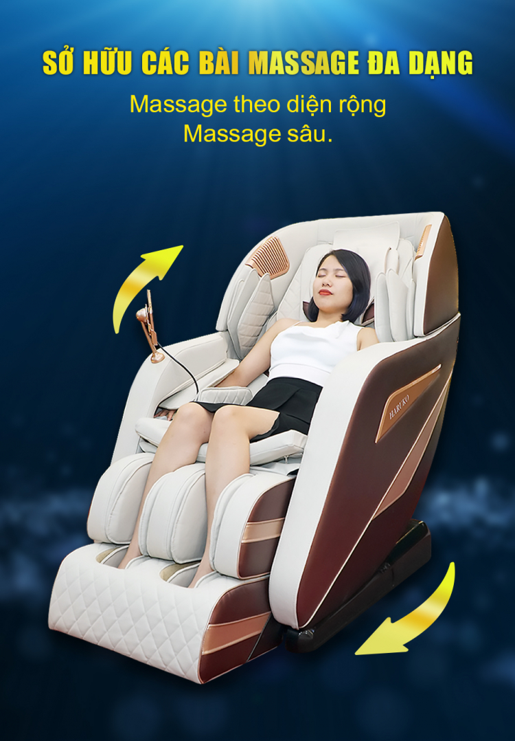Ghế massage Haruko J11 – Ghế massage tốt nhất thị trường hiện nay