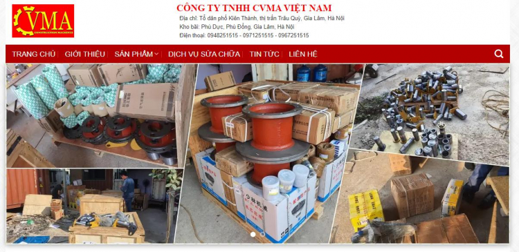 Phụ tùng máy khoan đập cáp giá tốt Phụ tùng máy khoan đập cáp giá tốt