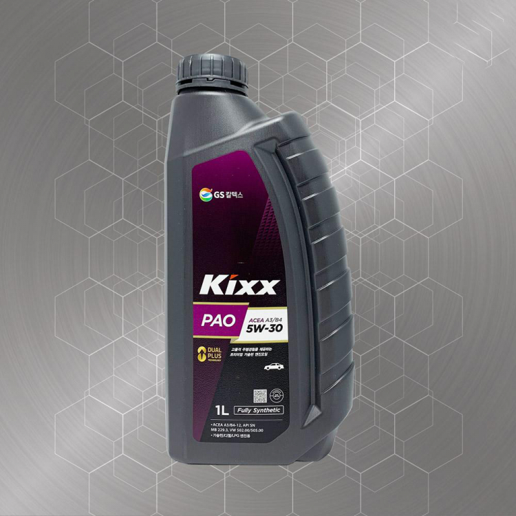 Dầu nhớt Kixx 5W40 PAO ACEA A3/B4 (Full Synthetic)