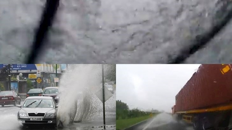 Thảo luận kinh nghiệm lái xe an toàn khi trời mưa lớn