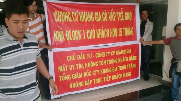 Dự án chung cư Khang Gia - F14 Gò Vấp - cư dân Block 1