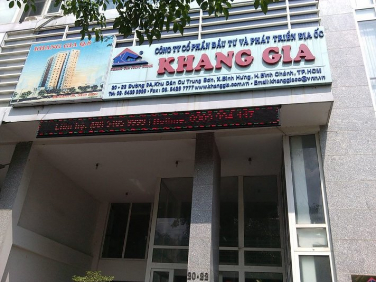 Dự án chung cư Khang Gia - F14 Gò Vấp - cư dân Block 1 Dự án chung cư Khang Gia - F14 Gò Vấp - cư dân Block 1